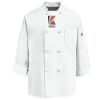 Eight Knot Button Chef Coat with Thermometer Pocket Thumbnail
