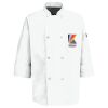 Button Chef Coat with Thermometer Pocket Thumbnail